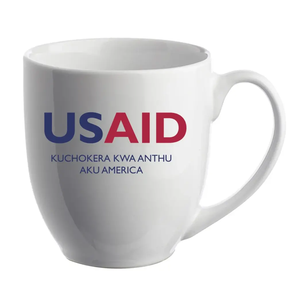 USAID Chichewa - 16 Oz. Bistro Glossy Coffee Mug
