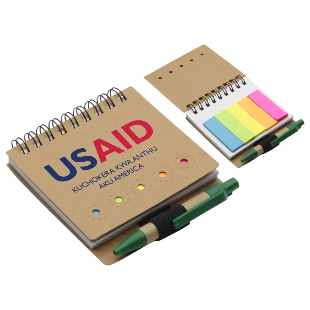USAID Chichewa - Sticky Flag Jotter