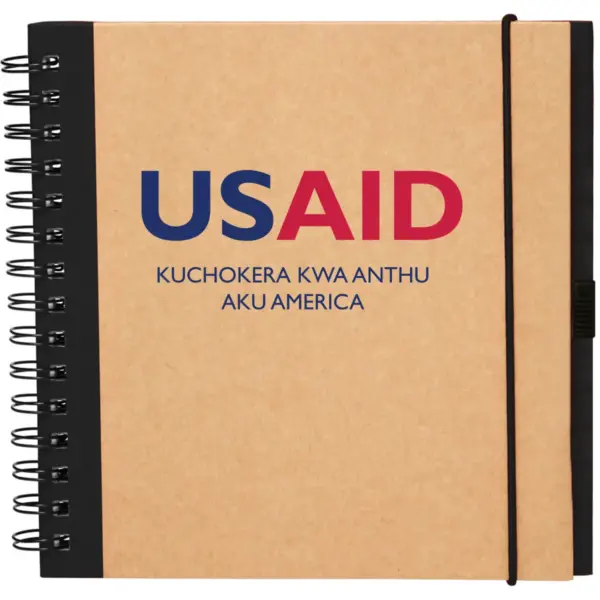 USAID Chichewa - Recycled Square Notebook