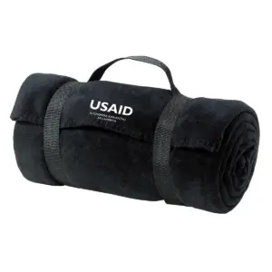USAID Chichewa - Port Authority Value Fleece Blanket w/ Strap