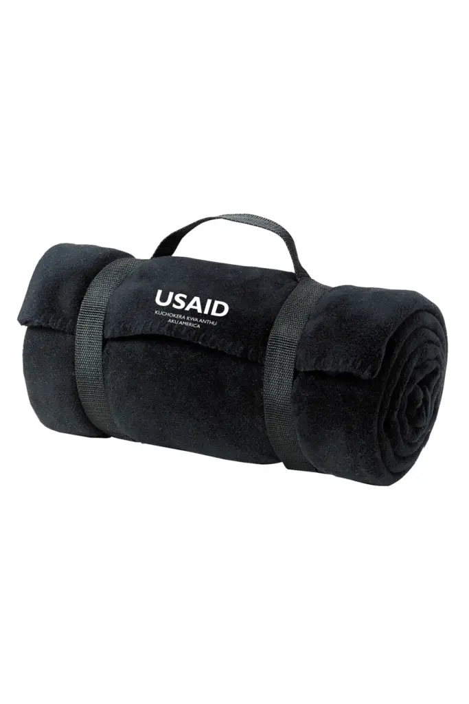 USAID Chichewa - Port Authority Value Fleece Blanket w/ Strap