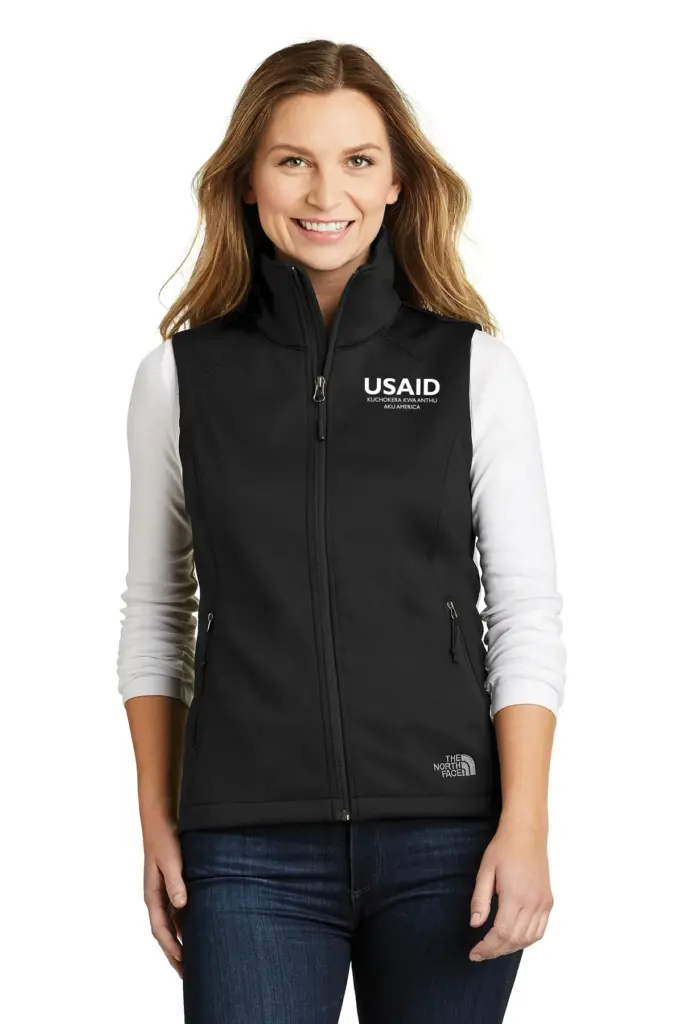USAID Chichewa The North Face Ladies Ridgewall Soft Shell Vest