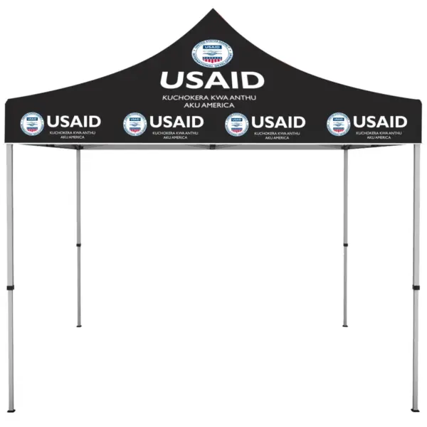 USAID Chichewa - ONE CHOICE 10 ft. Steel Canopy Tent Dye-Sub Graphic Package