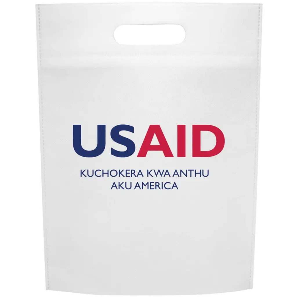 USAID Chichewa - Non-Woven Exhibition Tote Bags (11"x14")