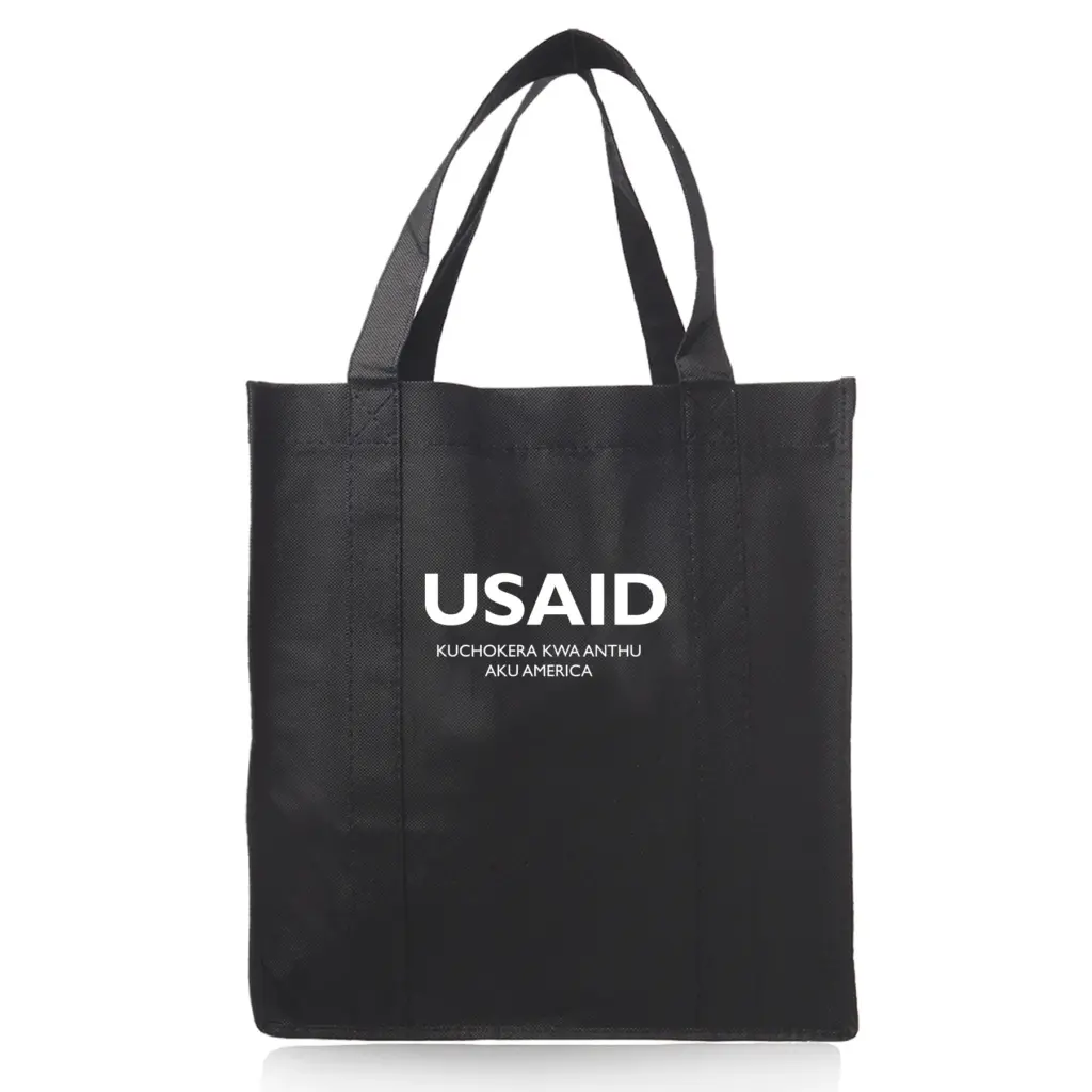 USAID Chichewa - Reusable Grocery Tote Bags (13"x10")