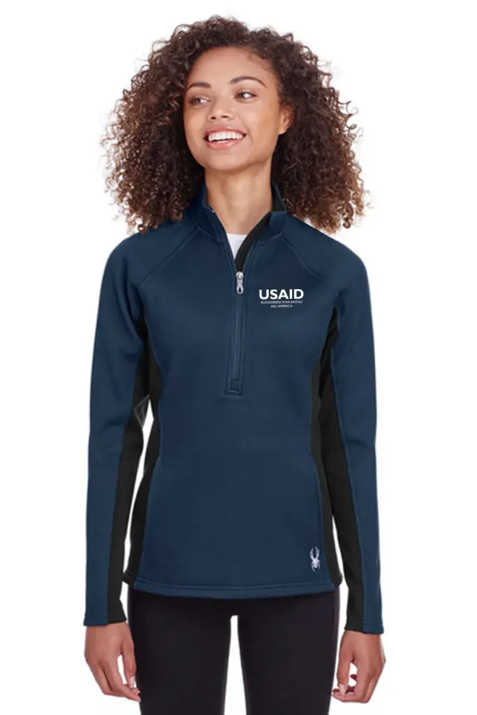 USAID Chichewa SPYDER Ladies Constant Half-Zip Sweater