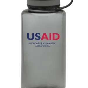 USAID Chichewa - 38 Oz. Wide Mouth Water Bottles