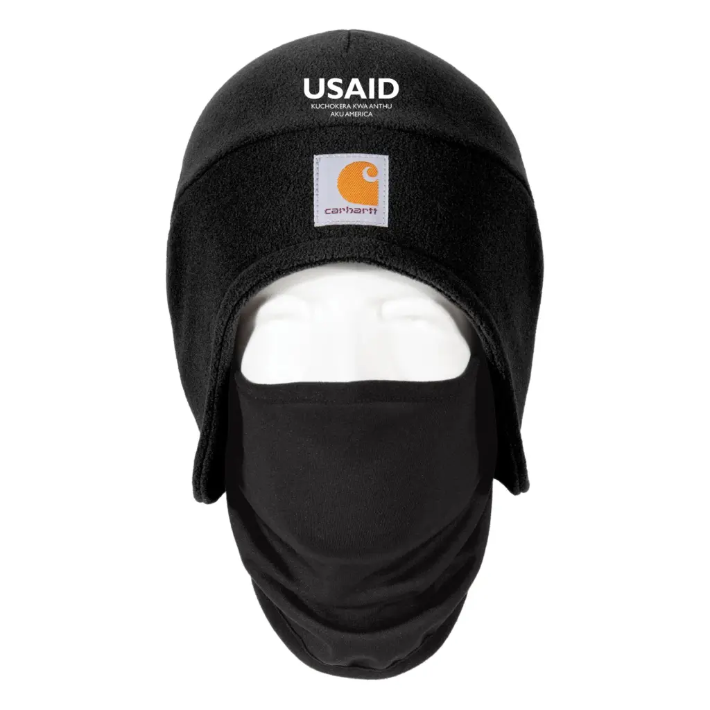 USAID Chichewa - Embroidered Carhartt Fleece 2-in-1 Headwear