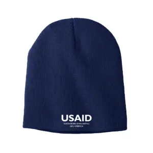 USAID Chichewa - Embroidered Port & Company Knit Skull Cap