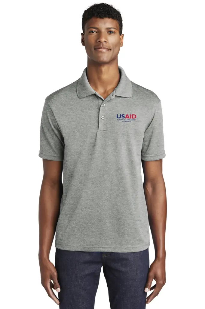 USAID Chichewa - Sport-Tek PosiCharge RacerMesh Polo Shirt