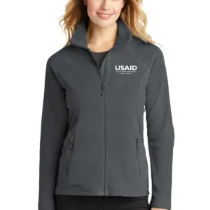 USAID Chichewa Eddie Bauer Ladies Full-Zip Microfleece Jacket