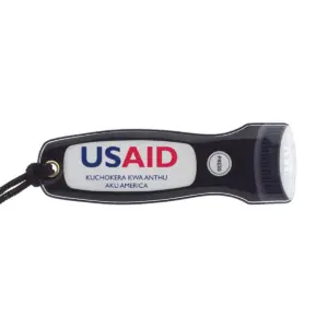 USAID Chichewa - Blackout Flat Magnetic Flash Light