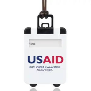 USAID Chichewa - Mini Carry On Luggage Tags