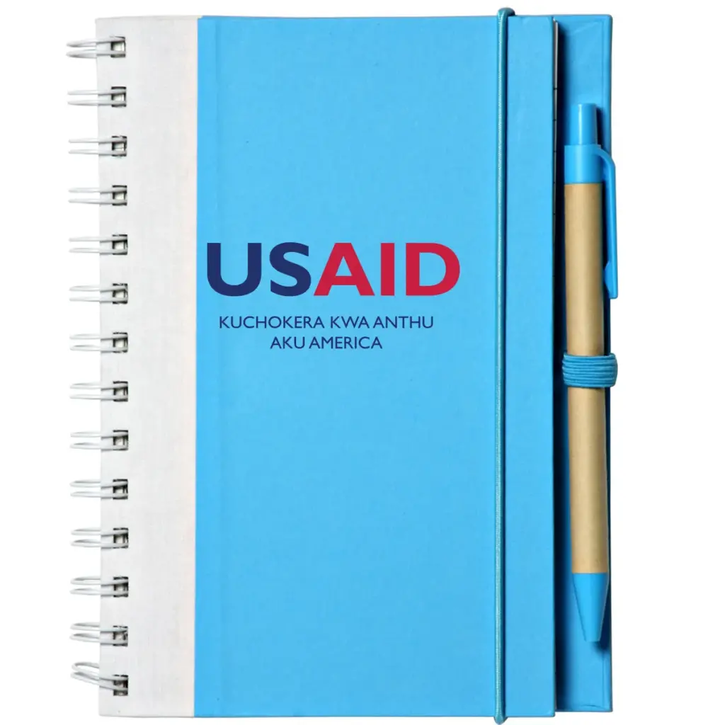 USAID Chichewa - Recyclable Bright ECO Notebooks