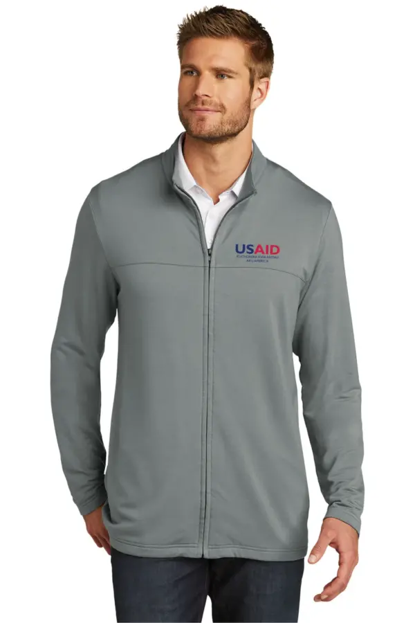 USAID Chichewa - New TravisMathew Newport Full Zip Fleece Pullover