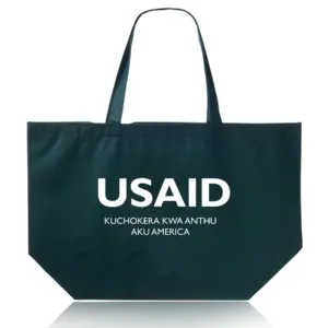 USAID Chichewa - Budget Non-Woven Shopper Tote Bags (20"x13")