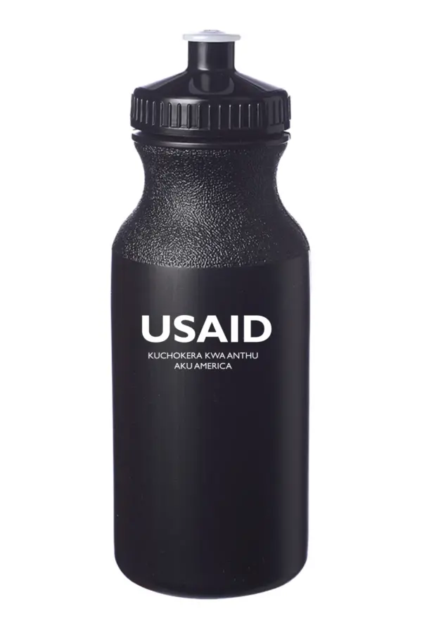 USAID Chichewa - 20 Oz. Custom Plastic Water Bottles