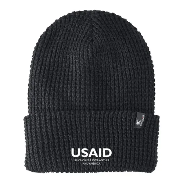 USAID Chichewa - Embroidered SPYDER Adult Vertex Knit Beanie