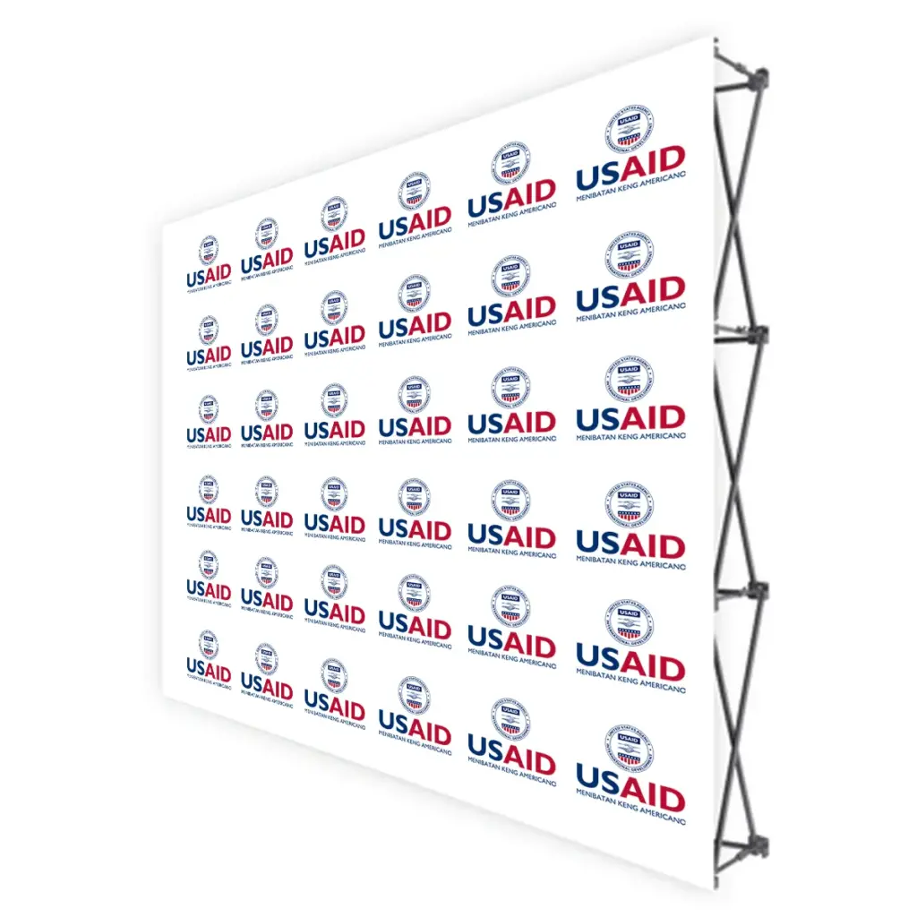 USAID Kapampangan Translated Brandmark Banners & Stickers