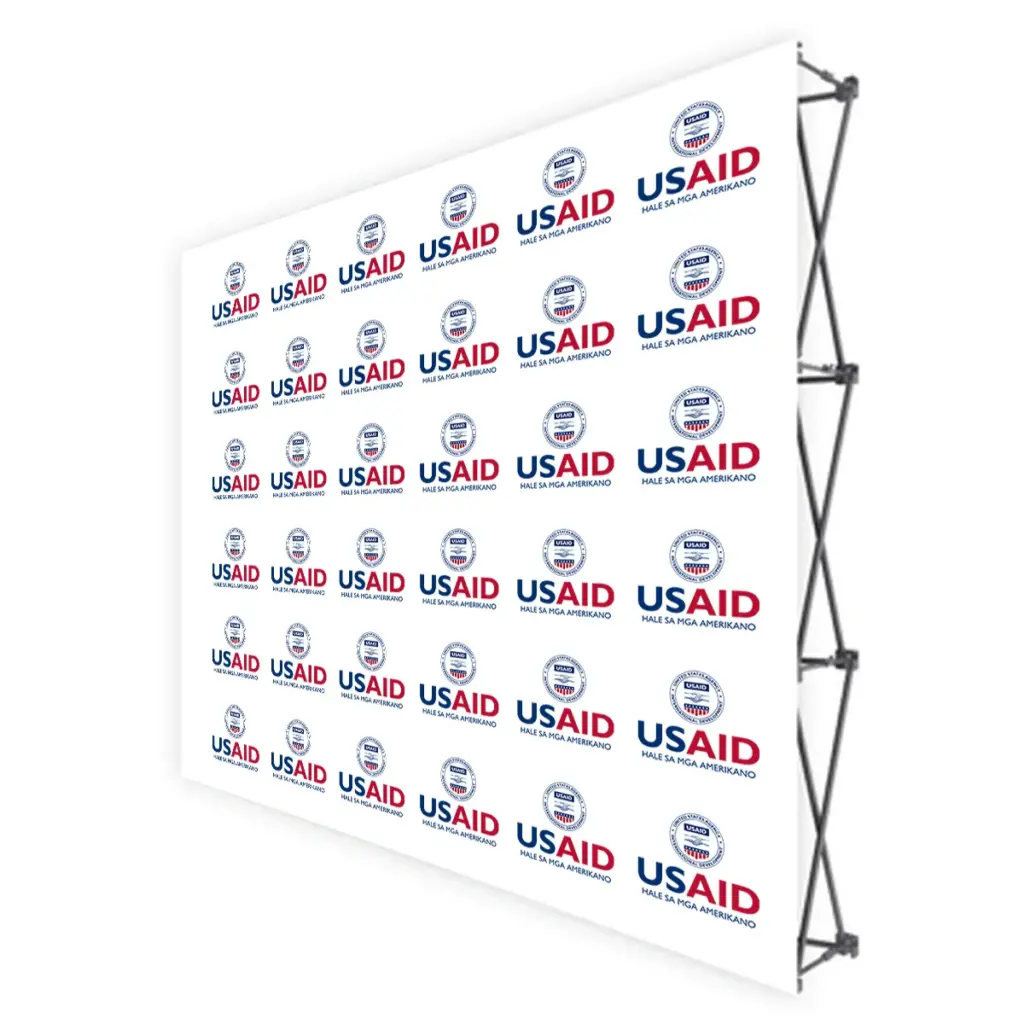 USAID Bicolano Translated Brandmark Banners & Stickers