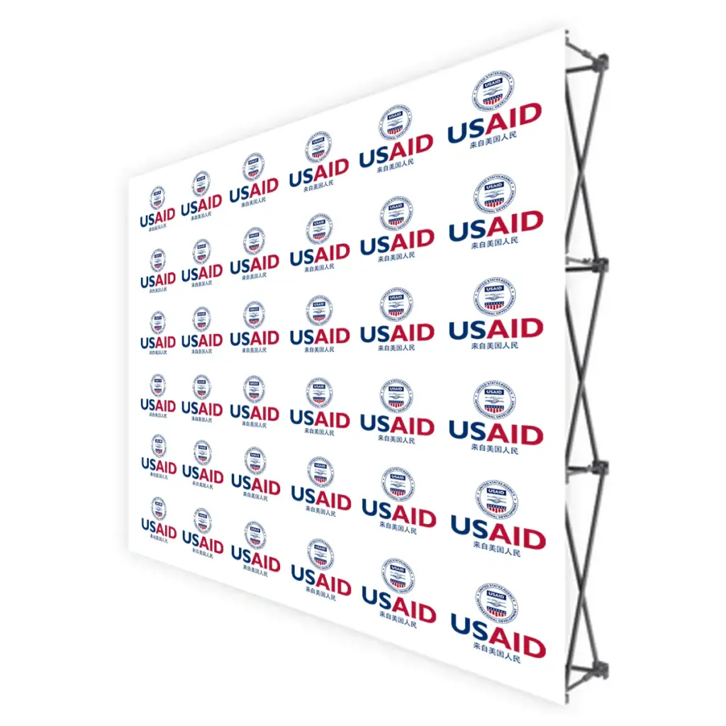 USAID Mandarin Translated Brandmark Banners & Stickers