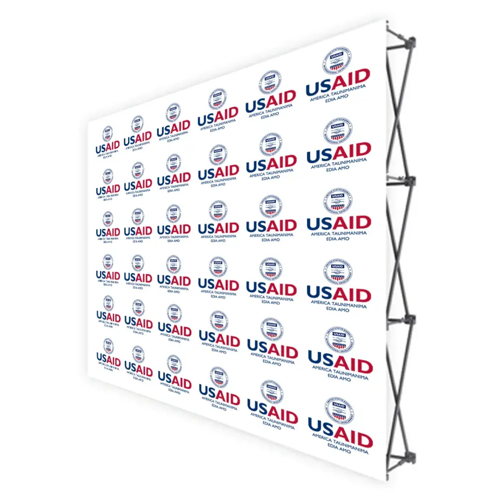 USAID Motu Translated Brandmark Banners & Stickers