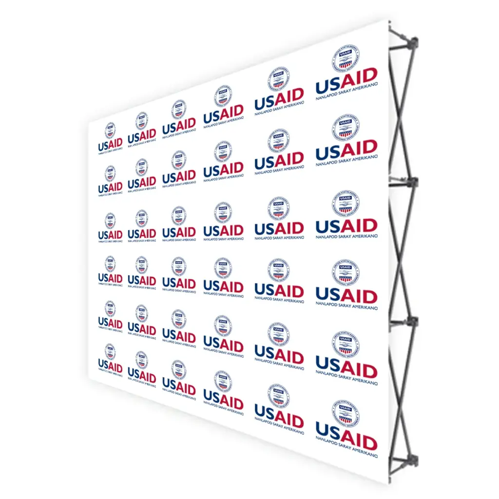 USAID Pangasinense Translated Brandmark Banners & Stickers