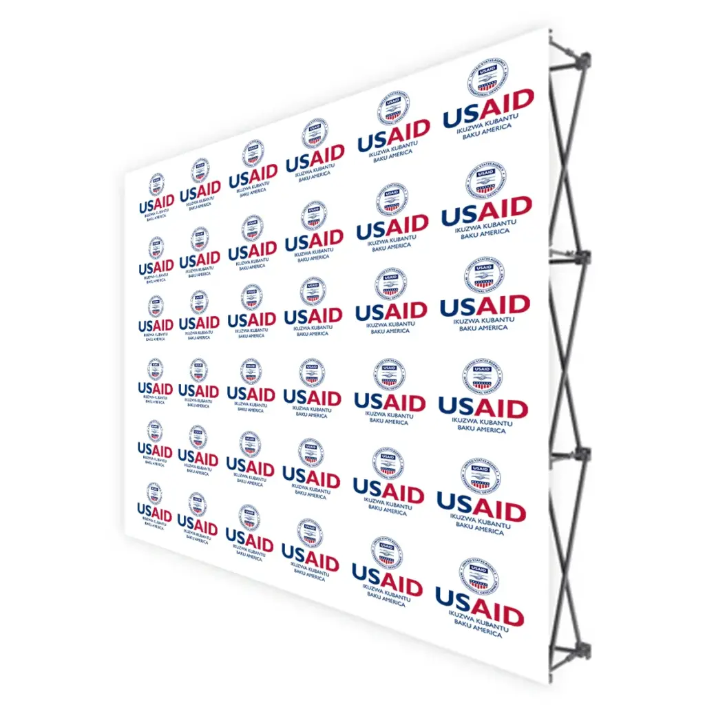 USAID Tonga Translated Brandmark Banners & Stickers