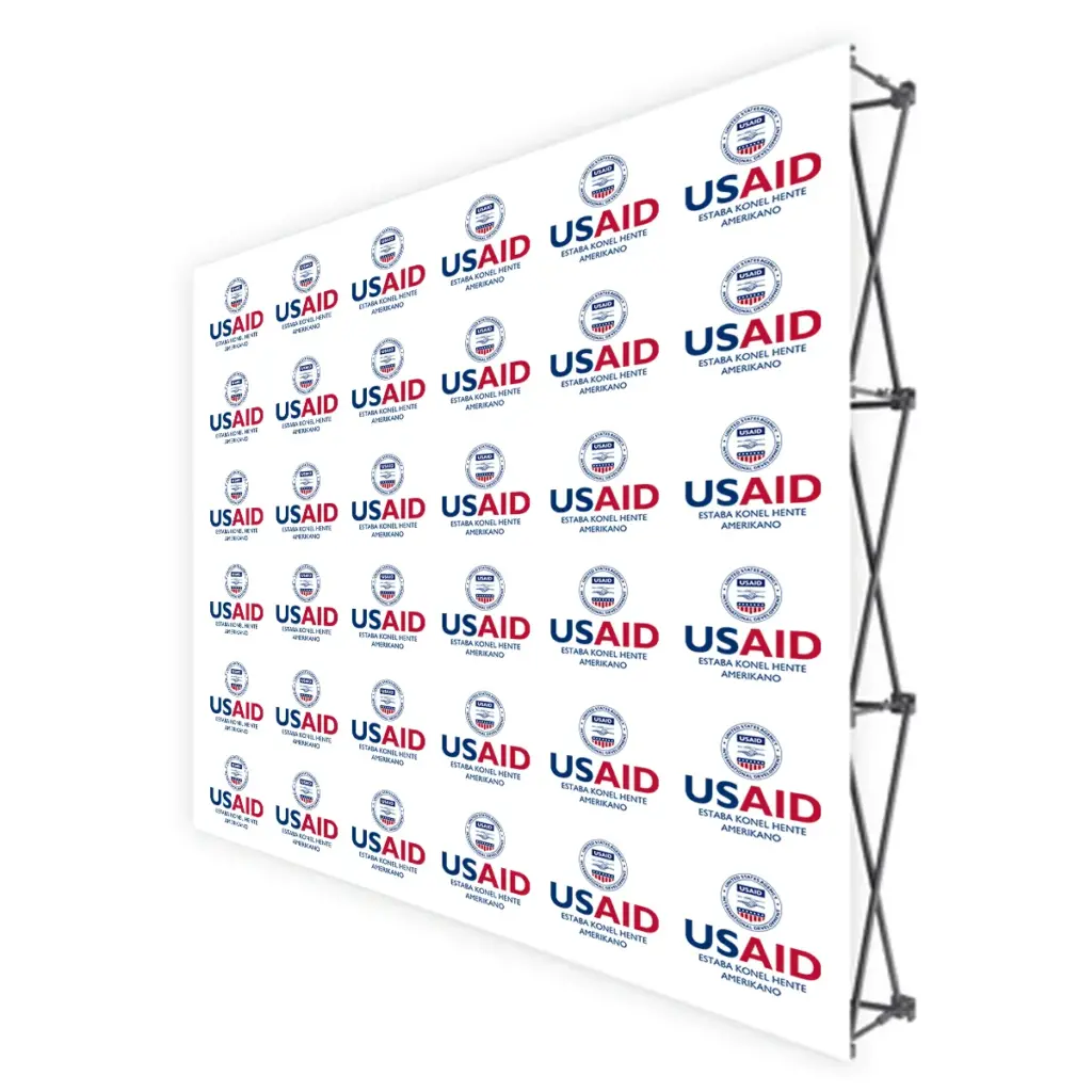 USAID Chavacano Translated Brandmark Banners & Stickers