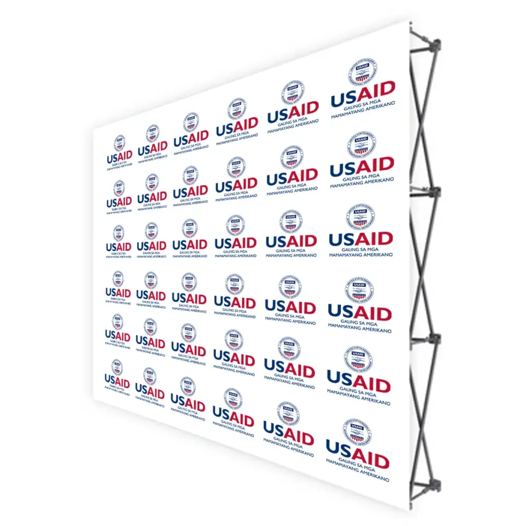 USAID Filipino Translated Brandmark Banners & Stickers