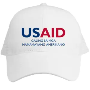 USAID Filipino - Embroidered Norcross Vintage Trucker Caps (Min 12 pcs)