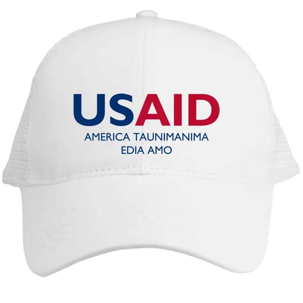 USAID Motu - Embroidered Norcross Vintage Trucker Caps (Min 12 pcs)