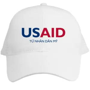 USAID Vietnamese - Embroidered Norcross Vintage Trucker Caps (Min 12 pcs)