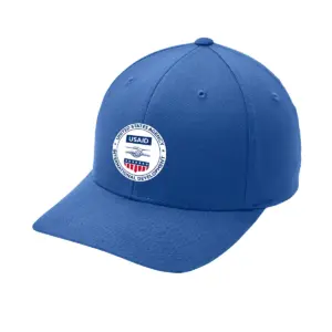 USAID Pijin - Port Authority Flexfit Cotton Twill Cap (Patch)