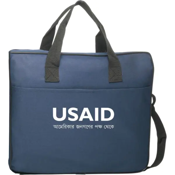 USAID Bangla - Polyester Messenger Bags