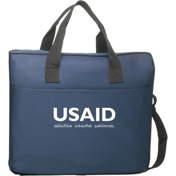 USAID Tamil - Polyester Messenger Bags