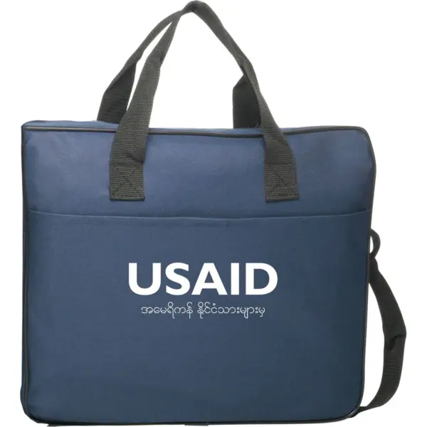 USAID Burmese - Polyester Messenger Bags