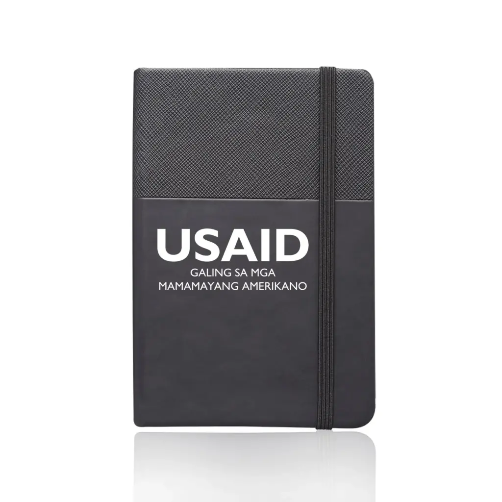 USAID Filipino - Bellingham Hardcover Journals with Band
