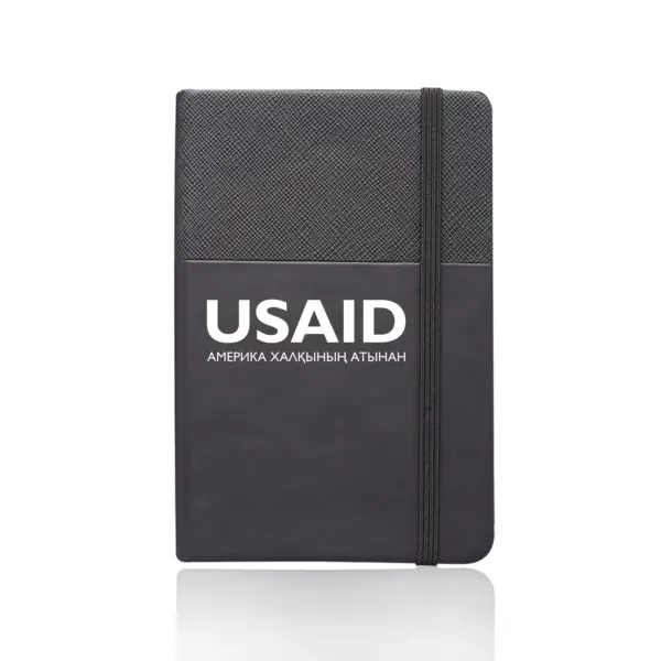 USAID Kazakh - Bellingham Hardcover Journals with Band