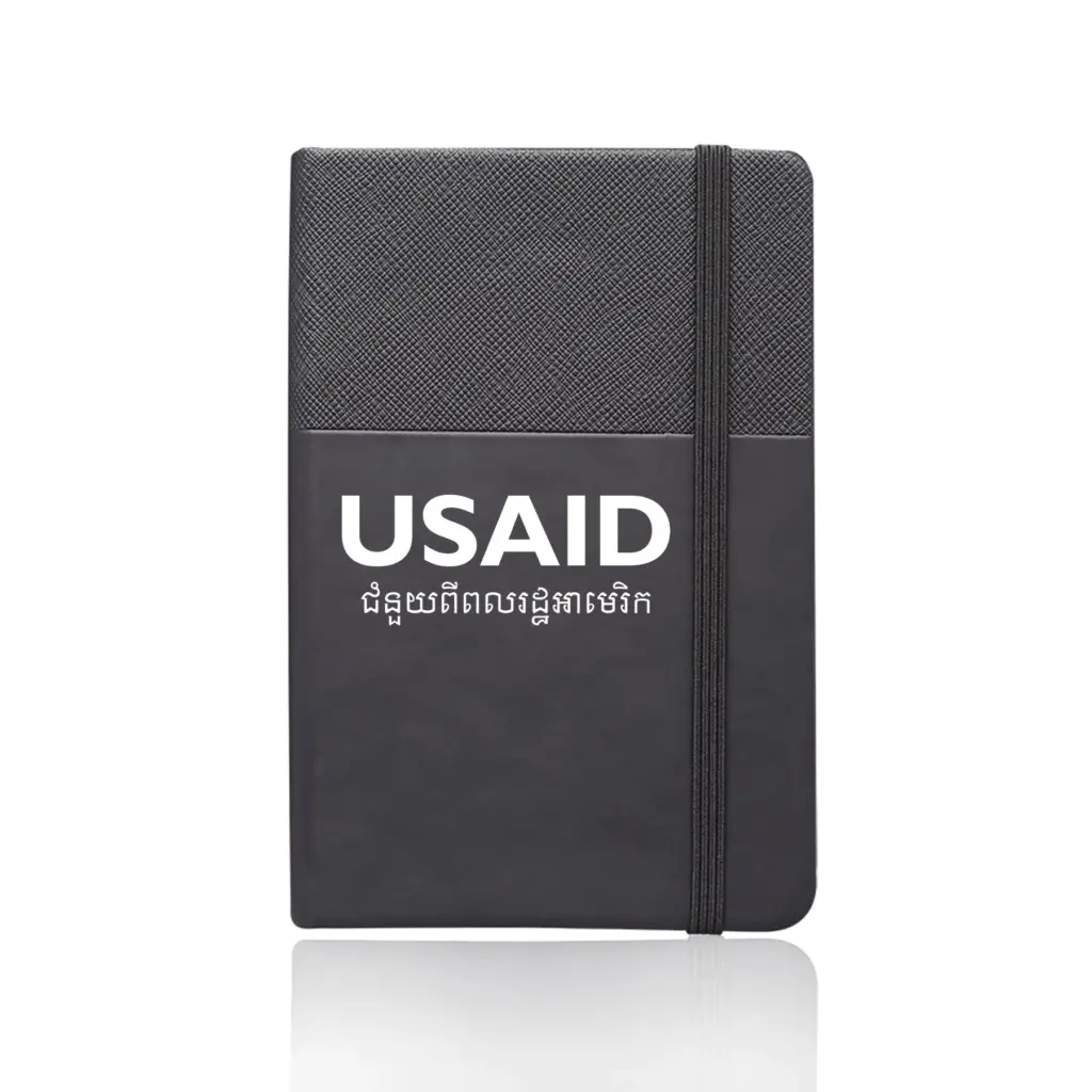 USAID Khmer - Bellingham Hardcover Journals with Band