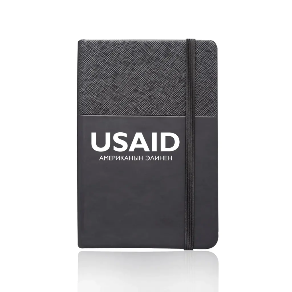 USAID Kyrgyz - Bellingham Hardcover Journals with Band