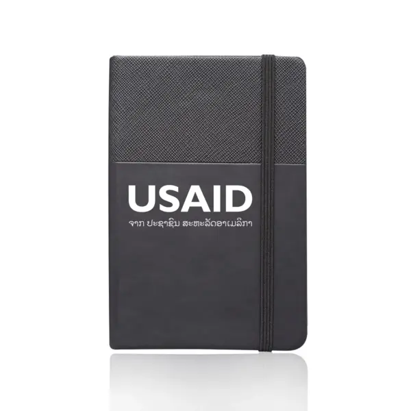 USAID Lao - Bellingham Hardcover Journals with Band