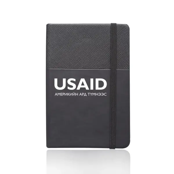 USAID Mongolian - Bellingham Hardcover Journals with Band