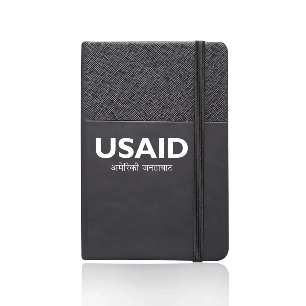 USAID Nepali - Bellingham Hardcover Journals with Band