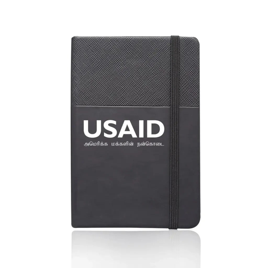 USAID Tamil - Bellingham Hardcover Journals with Band