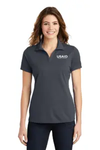 USAID Tetum Sport-Tek Ladies PosiCharge RacerMesh Polo Shirt