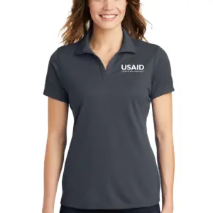 USAID Cebuano Sport-Tek Ladies PosiCharge RacerMesh Polo Shirt