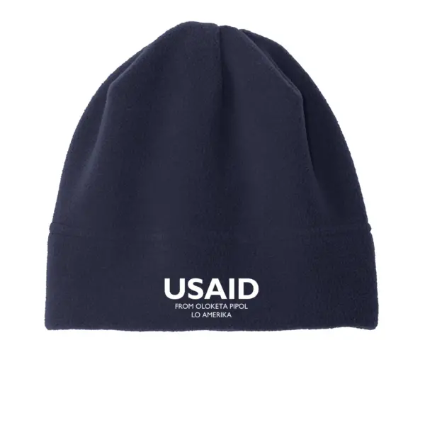 USAID Pijin - Embroidered Port Authority R-Tek Stretch Fleece Beanie