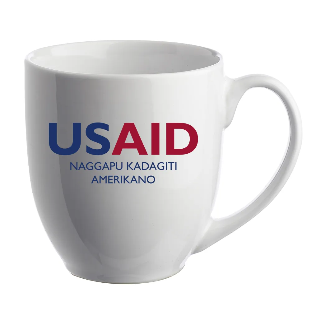 USAID Ilocano - 16 Oz. Bistro Glossy Coffee Mug