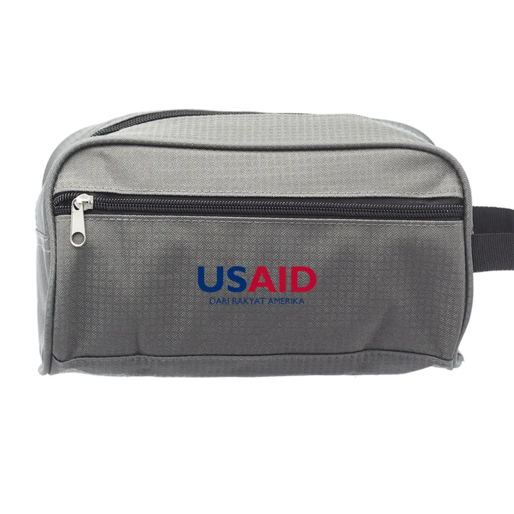 USAID Bahasa Indonesia - Travel Two Tone Toiletry Bags with Handle